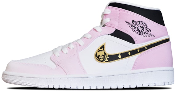 【定制球鞋】 Jordan Air Jordan 1 Mid 中幫 復古籃球鞋 GS 漸變粉 Buy 【定制球鞋】 Jordan Air Jordan 1 Mid 中幫 復古籃球鞋 GS 漸變粉