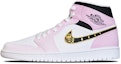 Buy 【定制球鞋】 Jordan Air Jordan 1 Mid 中幫 復古籃球鞋 GS 漸變粉