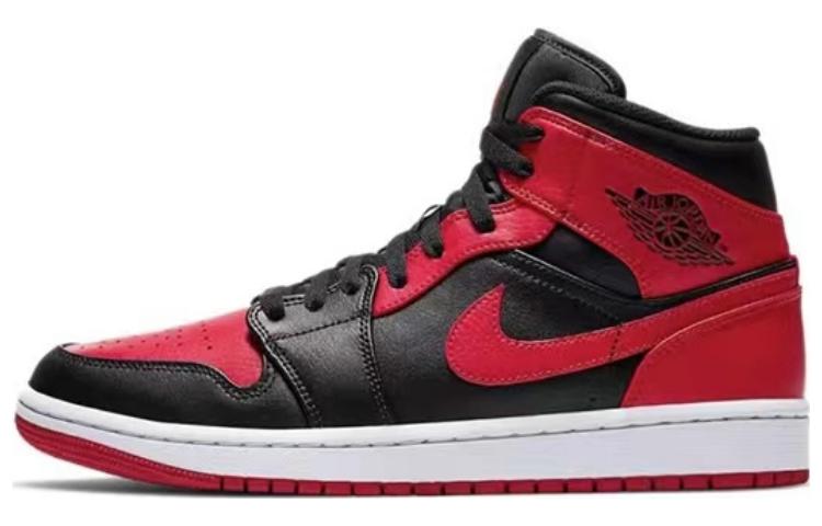 Sizing [定制鞋] Air Jordan 1 Mid '涂鸦动漫黑红' 554724-074(Team拾玖-流川枫S-BOX)
