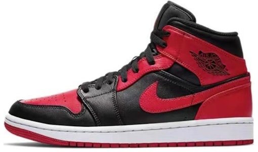 【定制球鞋】 Jordan Air Jordan 1 Mid OKHR 熱血青春系列 塗鴉 10號 中幫 復古籃球鞋 男款 黑紅 Sizing 【定制球鞋】 Jordan Air Jordan 1 Mid OKHR 熱血青春系列 塗鴉 10號 中幫 復古籃球鞋 男款 黑紅