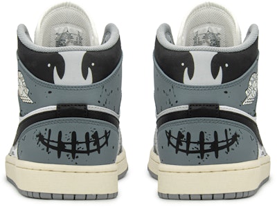 Zapatillas Personalizadas Air Jordan 1 Mid 'Graffiti Demon Gris Azul' 554724-135(TeamA-AJ涂鸦恶魔S-BOX) Purchase Zapatillas Personalizadas Air Jordan 1 Mid 'Graffiti Demon Gris Azul' 554724-135(TeamA-AJ涂鸦恶魔S-BOX)