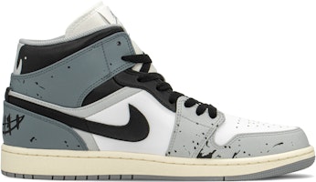 커스텀 에어 조던 1 미드 '스마일 악마 회파' 554724-135(TeamA-AJ涂鸦恶魔) Order 커스텀 에어 조던 1 미드 '스마일 악마 회파' 554724-135(TeamA-AJ涂鸦恶魔)