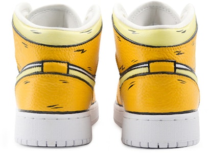【定製球鞋】 Jordan Air Jordan 1 Mid 塗鴉寶可夢 中幫 復古籃球鞋 GS 黃白 Purchase 【定製球鞋】 Jordan Air Jordan 1 Mid 塗鴉寶可夢 中幫 復古籃球鞋 GS 黃白