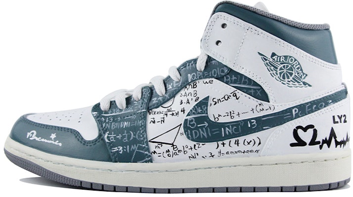 커스텀 에어 조던 1 미드 '녹색 파랑 흰색' (58 characters) 554724-135(Team39-AMY40绿蓝白) Order 커스텀 에어 조던 1 미드 '녹색 파랑 흰색' (58 characters) 554724-135(Team39-AMY40绿蓝白)