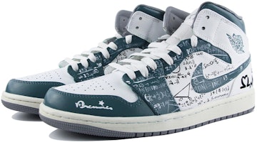 カスタムAJ1ミッド 緑青白 554724-135(Team39-AMY40绿蓝白) Shop カスタムAJ1ミッド 緑青白 554724-135(Team39-AMY40绿蓝白)