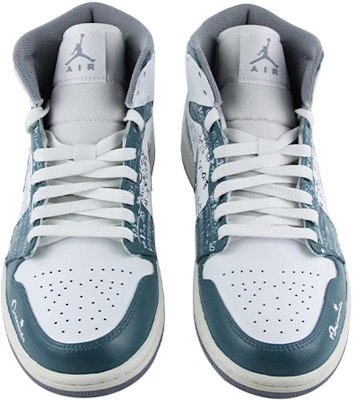 커스텀 에어 조던 1 미드 '녹색 파랑 흰색' (58 characters) 554724-135(Team39-AMY40绿蓝白) Purchase 커스텀 에어 조던 1 미드 '녹색 파랑 흰색' (58 characters) 554724-135(Team39-AMY40绿蓝白)