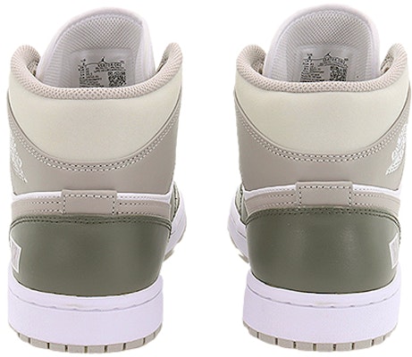 【客製化球鞋】Jordan Air Jordan 1 Mid 商品標籤 潮流玩家 中筒 复古籃球鞋 男款 灰白 Purchase 【客製化球鞋】Jordan Air Jordan 1 Mid 商品標籤 潮流玩家 中筒 复古籃球鞋 男款 灰白