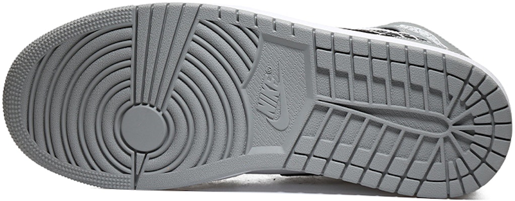 【定制球鞋】Jordan Air Jordan 1 Mid 簡約百搭 可愛復古出遊 復古籃球鞋 男款 灰白黑 Details for 【定制球鞋】Jordan Air Jordan 1 Mid 簡約百搭 可愛復古出遊 復古籃球鞋 男款 灰白黑