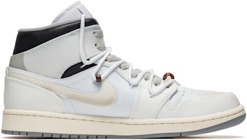 カスタムAJ1ミッド グレー白赤ライン 554724-135(Team67-男款七夕红线) Order カスタムAJ1ミッド グレー白赤ライン 554724-135(Team67-男款七夕红线)