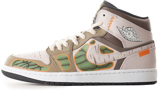 【客製化球鞋】Jordan Air Jordan 1 Mid FZBB 萬聖節 解構 透視骨骼 二次元手縫線 Vibe風做舊 中幫 復古籃球鞋 男款 黑白橙 Buy 【客製化球鞋】Jordan Air Jordan 1 Mid FZBB 萬聖節 解構 透視骨骼 二次元手縫線 Vibe風做舊 中幫 復古籃球鞋 男款 黑白橙