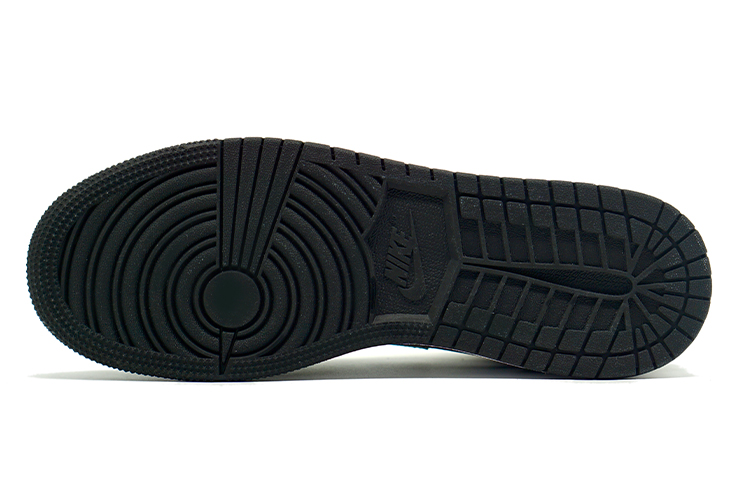 Details for 【定製球鞋】Jordan Air Jordan 1 Mid 合成革人造革 幽靈萬聖節 噴繪手繪 秋季主題定製 防滑耐磨 中幫 復古籃球鞋 男款 黑白灰