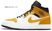 Sizing 【定製球鞋】Jordan Air Jordan 1 Mid 合成革人造革 幽靈萬聖節 噴繪手繪 秋季主題定製 防滑耐磨 中幫 復古籃球鞋 男款 黑白灰