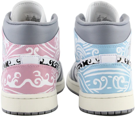 カスタムAJ1ミッド 蘭灰白 (Kasutamu AJ1 Mid Ran Hai Shiro) 554724-135(Team39-AMY72兰花) Details for カスタムAJ1ミッド 蘭灰白 (Kasutamu AJ1 Mid Ran Hai Shiro) 554724-135(Team39-AMY72兰花)