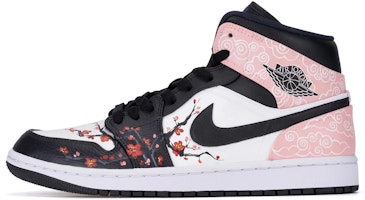 Zapatillas Personalizadas Air Jordan 1 Mid "Ciruelo" 554725-077(TeamR-女款梅花云锦黑白鸳鸯) Buy Zapatillas Personalizadas Air Jordan 1 Mid "Ciruelo" 554725-077(TeamR-女款梅花云锦黑白鸳鸯)