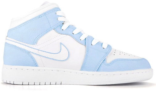 손으로 그린 화이트 블루 에어 조던 1 미드 (커스텀 슈즈) 554725-130(Team18-AJ中帮女款浅蓝) Order 손으로 그린 화이트 블루 에어 조던 1 미드 (커스텀 슈즈) 554725-130(Team18-AJ中帮女款浅蓝)
