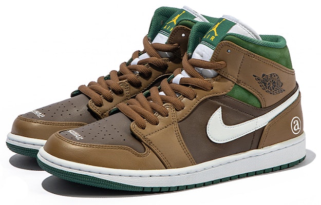 커스텀 에어 조던 1 미드 '하와이 그라피티' 554724-371(Team22-男款涂鸦棕绿A-BOX) Lookbook 커스텀 에어 조던 1 미드 '하와이 그라피티' 554724-371(Team22-男款涂鸦棕绿A-BOX)