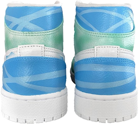 カスタムAJ1ミッド「黄梅戲青白」 554724-129(Team-E--男款黄梅戏喷绘蓝白) Shop カスタムAJ1ミッド「黄梅戲青白」 554724-129(Team-E--男款黄梅戏喷绘蓝白)