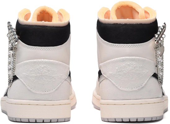 【訂製球鞋】Jordan Air Jordan 1 Mid 工業風 金屬心 中筒 復古籃球鞋 男款 黑灰 Shop 【訂製球鞋】Jordan Air Jordan 1 Mid 工業風 金屬心 中筒 復古籃球鞋 男款 黑灰