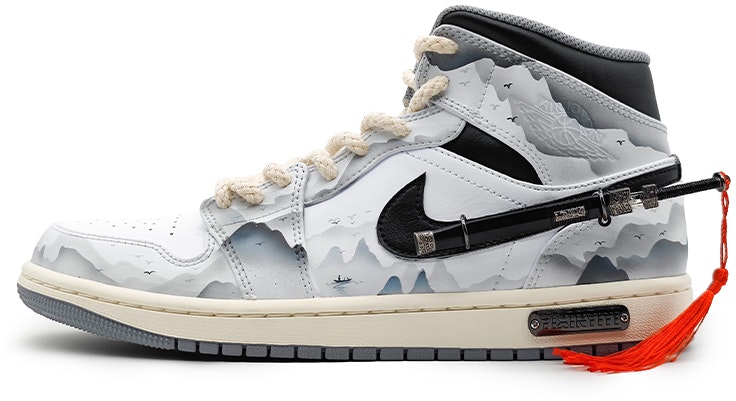 custom-shoes-air-jordan-1-mid-ink-jiangnan