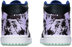 【客製球鞋】Jordan Air Jordan 1 Mid 藍薄荷 中國潮流水墨染中國風 手繪 限量特殊鞋盒 中幫 復古籃球鞋 男款 黑白紫 Shop 【客製球鞋】Jordan Air Jordan 1 Mid 藍薄荷 中國潮流水墨染中國風 手繪 限量特殊鞋盒 中幫 復古籃球鞋 男款 黑白紫