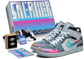 AJ1 ミッド "オーロラグラデーション" (カスタム) DM9652-100(TeamB-男款炫彩浸染青F-BOX) Buy AJ1 ミッド "オーロラグラデーション" (カスタム) DM9652-100(TeamB-男款炫彩浸染青F-BOX)