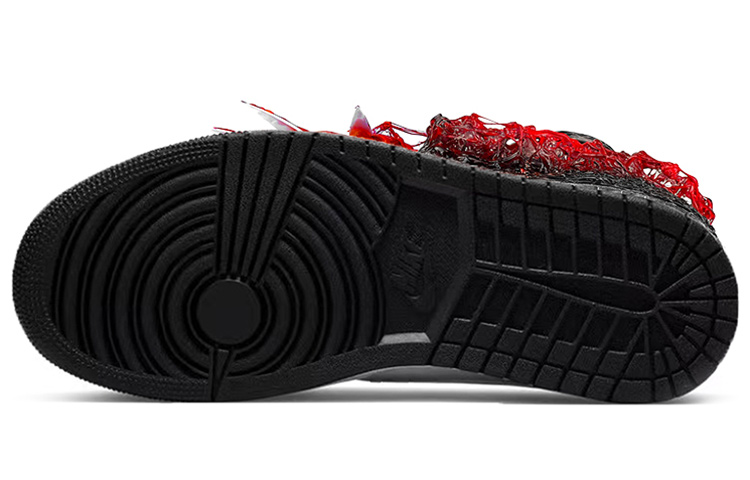 Purchase 【定制球鞋】Air Jordan 1 Mid “Island Green” 異性鞋主題 暗黑小丑VS克蘇魯神話 憤怒的修格斯 芝加哥 中幫 籃球鞋 男款 黑紅