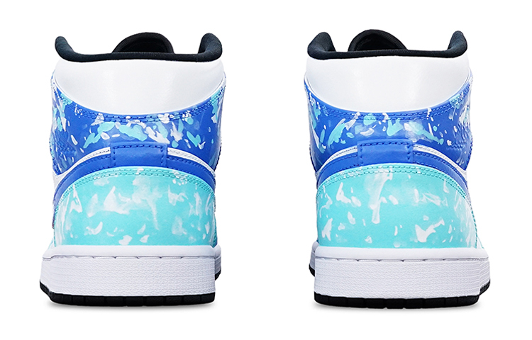 Shop [定制鞋] Air Jordan 1 Mid '岛绿-王者荣耀诸葛亮' 554724-132(Teamone-男款诸葛亮)