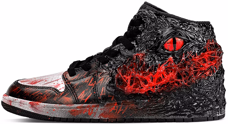 custom-shoes-air-jordan-1-mid-island-green-stephen-king-s-it-vs-cthulhu-vs-venom