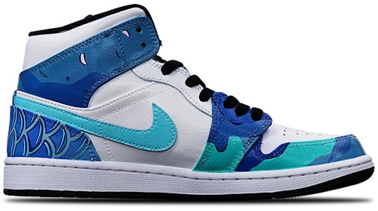 カスタムAJ1ミッド "アイランドグリーン" 554724-132(Teamone-AJ男款鲤鱼) Order カスタムAJ1ミッド "アイランドグリーン" 554724-132(Teamone-AJ男款鲤鱼)