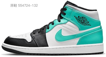 【定制鞋款】Air Jordan 1 Mid '海岛绿宇航员' 554724-132-(TeamT-宇航员北卡蓝S-BOX) Sizing 【定制鞋款】Air Jordan 1 Mid '海岛绿宇航员' 554724-132-(TeamT-宇航员北卡蓝S-BOX)