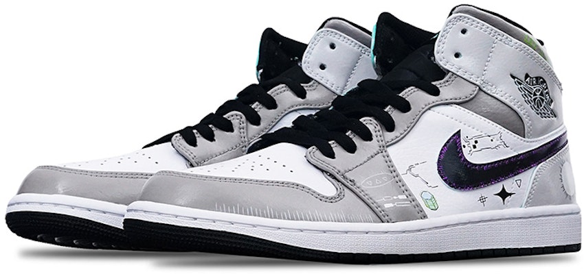 カスタムAJ1ミッド "アイランドグリーン ゲーミング" 554724-132(Teamone-男款电玩机能风Z) Lookbook カスタムAJ1ミッド "アイランドグリーン ゲーミング" 554724-132(Teamone-男款电玩机能风Z)