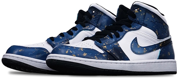 에어 조던 1 미드 '아일랜드 그린 그라데이션 골드' (커스텀) 554725-132-(TeamT-女款渐变金点) Lookbook 에어 조던 1 미드 '아일랜드 그린 그라데이션 골드' (커스텀) 554725-132-(TeamT-女款渐变金点)