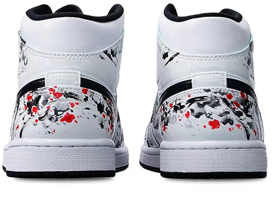 에어 조던 1 미드 '아일랜드 그린 스플래터 매화' (커스텀) 554725-132(Teamone-女款国潮泼墨梅花Z) Shop 에어 조던 1 미드 '아일랜드 그린 스플래터 매화' (커스텀) 554725-132(Teamone-女款国潮泼墨梅花Z)