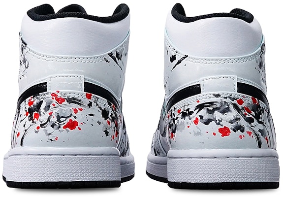 커스텀 에어 조던 1 미드 '아일랜드 그린 스플래터 매화' (71 characters) 554724-132(Teamone-男款泼墨梅花黑白红Z) Shop 커스텀 에어 조던 1 미드 '아일랜드 그린 스플래터 매화' (71 characters) 554724-132(Teamone-男款泼墨梅花黑白红Z)