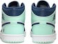 Purchase 【定制鞋款】Air Jordan 1 Mid '日本浮世绘蓝薄荷' 554724-413(Team10-赤日海浪男QD)