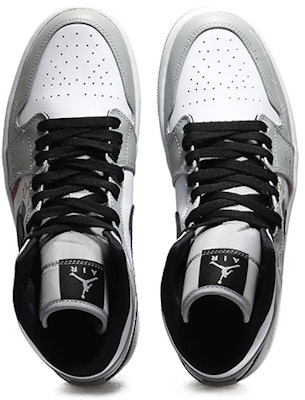 커스텀 에어 조던 1 미드 '조커 그레이-화이트' 554724-092(Team10-小丑男烟灰QD) Shop 커스텀 에어 조던 1 미드 '조커 그레이-화이트' 554724-092(Team10-小丑男烟灰QD)