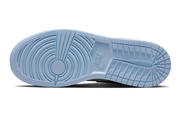 Details for [Zapatillas Personalizadas] Air Jordan 1 Mid 'Klein Blue Plush Swoosh' 555112-401(TeamB-星月克莱因蓝S-BOX)