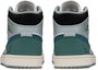 Details for 【定制球鞋】Jordan Air Jordan 1 Mid FZBB 特殊禮盒 解構 最後審判 中幫 復古籃球鞋 男款 藍綠灰