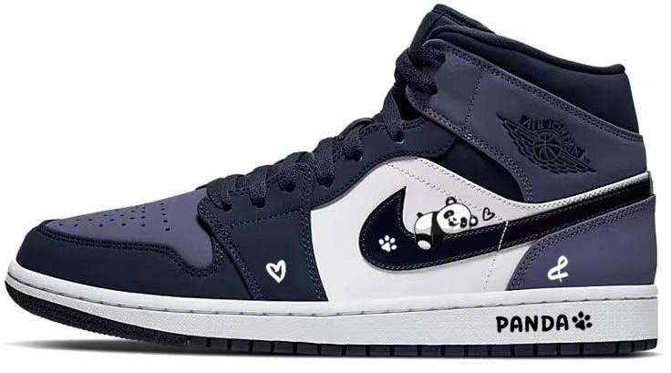 custom-shoes-air-jordan-1-mid-lazy-panda-sanded-purple-554724-445-460480