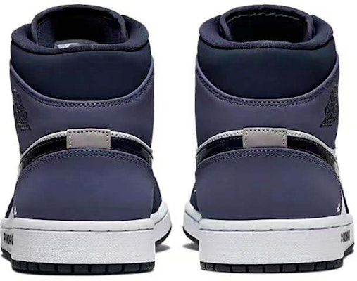 커스텀 에어 조던 1 미드 '샌디드 퍼플 팬더' 554724-445-460480 Shop 커스텀 에어 조던 1 미드 '샌디드 퍼플 팬더' 554724-445-460480