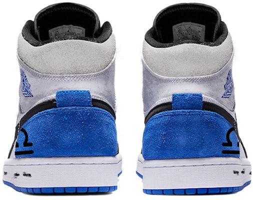 에어 조던 1 미드 '커스텀 천칭자리' (Air Jordan 1 Mid 'Custom Libra') 852542-102(Team-E男女款天秤座黑白蓝) Shop 에어 조던 1 미드 '커스텀 천칭자리' (Air Jordan 1 Mid 'Custom Libra') 852542-102(Team-E男女款天秤座黑白蓝)