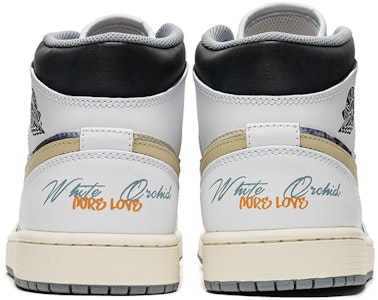 커스텀 에어 조던 1 미드 '데이지 그레이-화이트' 554724-135(TeamB-情人节男款灰白Q-BOX) Purchase 커스텀 에어 조던 1 미드 '데이지 그레이-화이트' 554724-135(TeamB-情人节男款灰白Q-BOX)