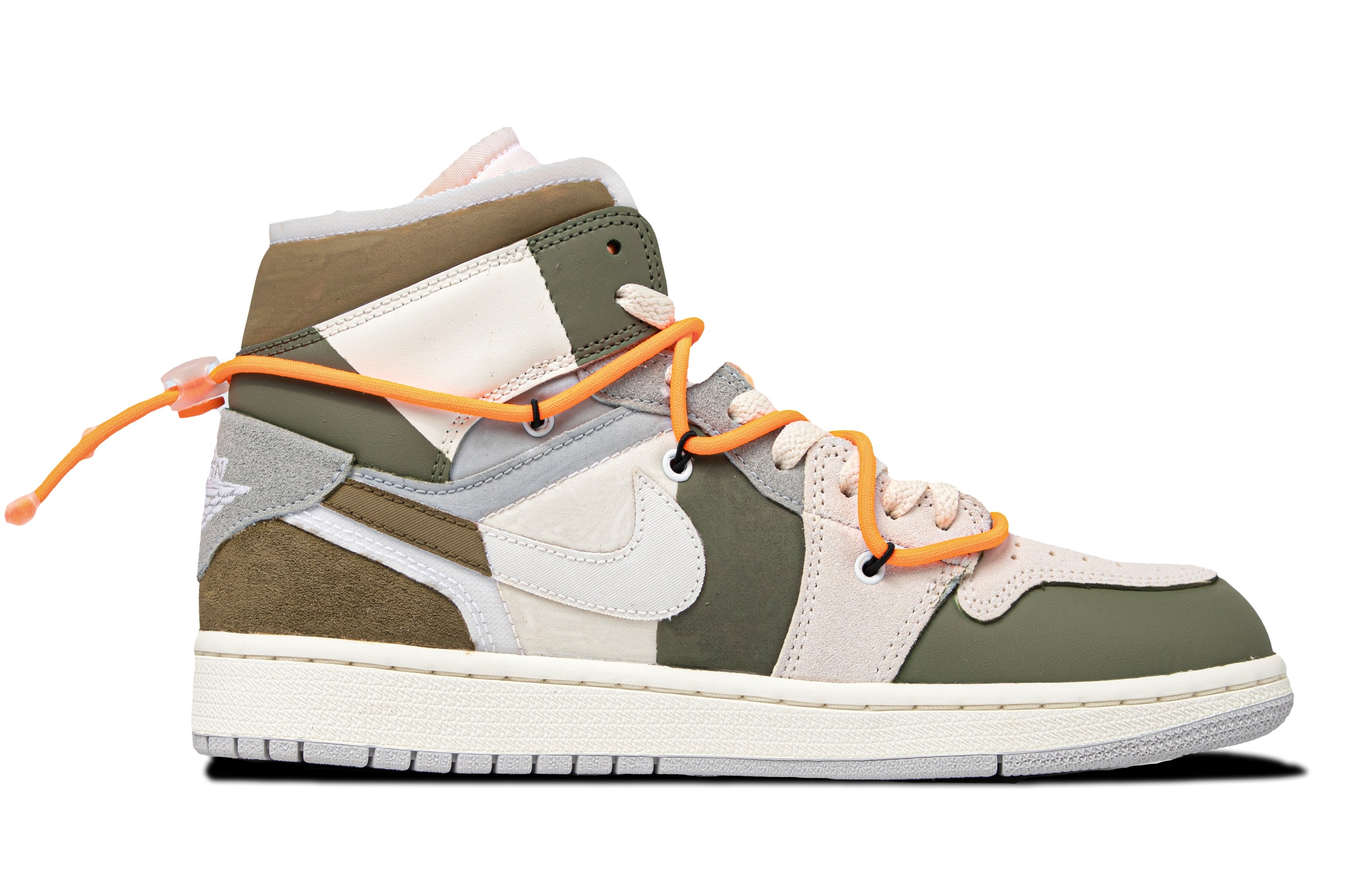 Order [Zapatillas Personalizadas] Air Jordan 1 Mid 'Amor y Paz' DM9652-100(TeamM-男款爱与和平S-BOX)