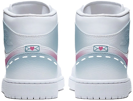 에어 조던 1 미드 '러브레터' (커스텀) 554724-130(TeamE-男款给你的小情书喷绘) Lookbook 에어 조던 1 미드 '러브레터' (커스텀) 554724-130(TeamE-男款给你的小情书喷绘)