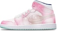 Order 커스텀 에어 조던 1 미드 '마카롱 핑크-화이트' 554724-413(TeamT-桃红白融雪S-BOX)