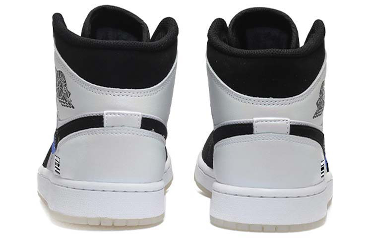 Shop 【訂製球鞋】 Jordan Air Jordan 1 英倫風美式 魔法學校 魔法貓頭鷹 熊貓 中筒 復古籃球鞋 男款 黑白