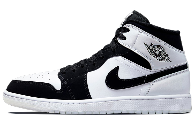 Details for 【訂製球鞋】 Jordan Air Jordan 1 英倫風美式 魔法學校 魔法貓頭鷹 熊貓 中筒 復古籃球鞋 男款 黑白