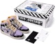Buy 【定制球鞋】 Jordan Air Jordan 1 Mid 達芬奇定制 特殊鞋盒 魔紫庫洛 中幫 復古籃球鞋 GS 黑白紫