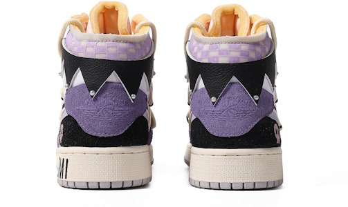 【定制球鞋】 Jordan Air Jordan 1 Mid 達芬奇定制 特殊鞋盒 魔紫庫洛 中幫 復古籃球鞋 GS 黑白紫 Purchase 【定制球鞋】 Jordan Air Jordan 1 Mid 達芬奇定制 特殊鞋盒 魔紫庫洛 中幫 復古籃球鞋 GS 黑白紫