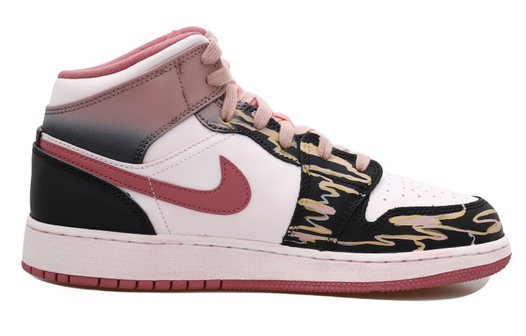 Lookbook 커스텀 에어 조던 1 미드 '까치구름' (Keoseutom Eeo Jo Deo 1 Mideu 'Kkachi Gureum') DQ8423-616(Team拾玖-中式喜鹊S-BOX)